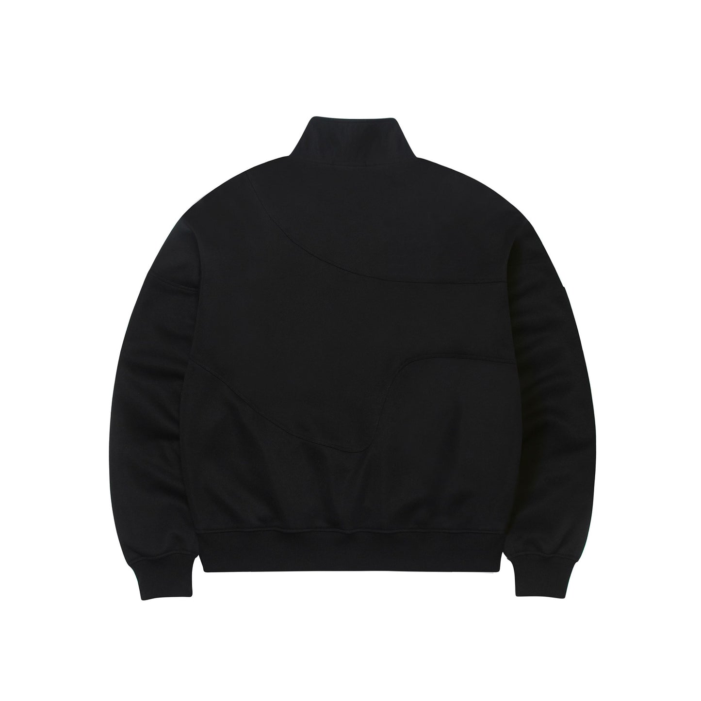LOGO HALF ZIP-UP SWEATSHIRT