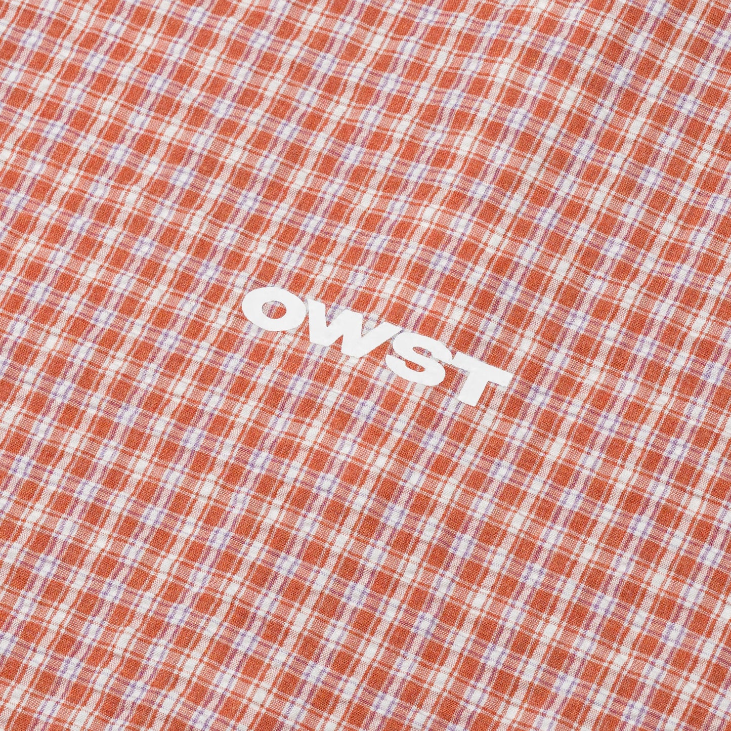 OWST Art Checkered Boxy Shirt