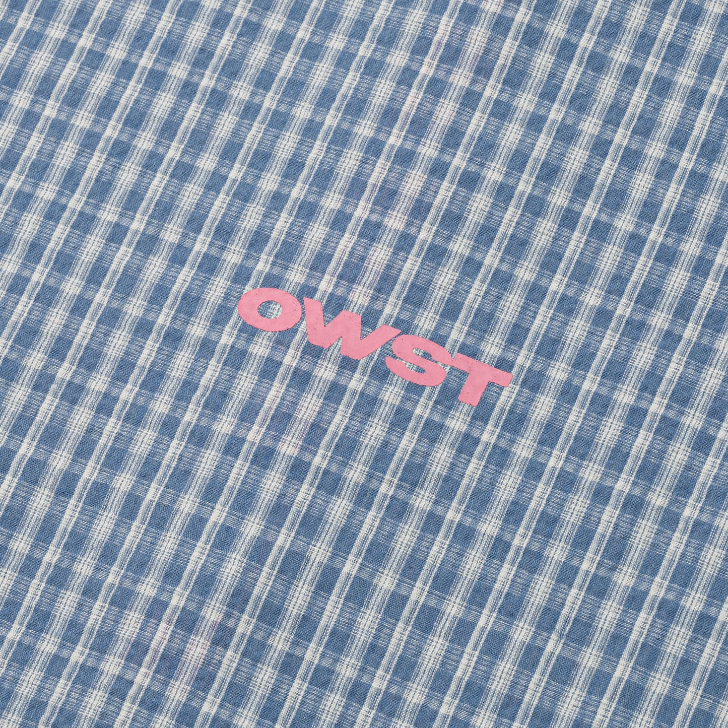 OWST Art Checkered Boxy Shirt