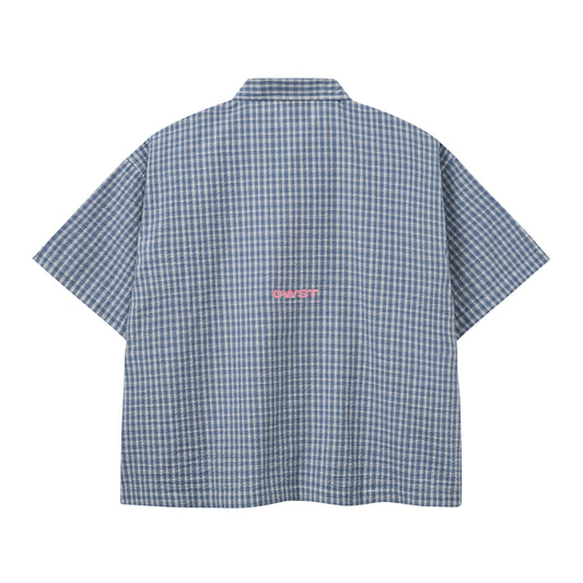 OWST Art Checkered Boxy Shirt