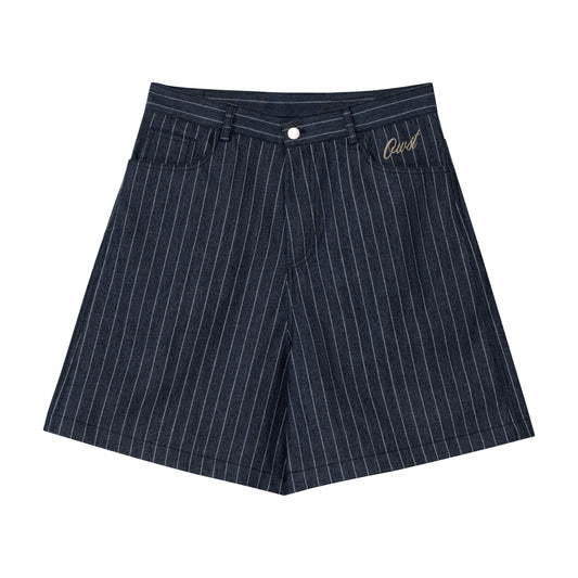 OWST DRIFT CLUB STRIPED DENIM SHORTS