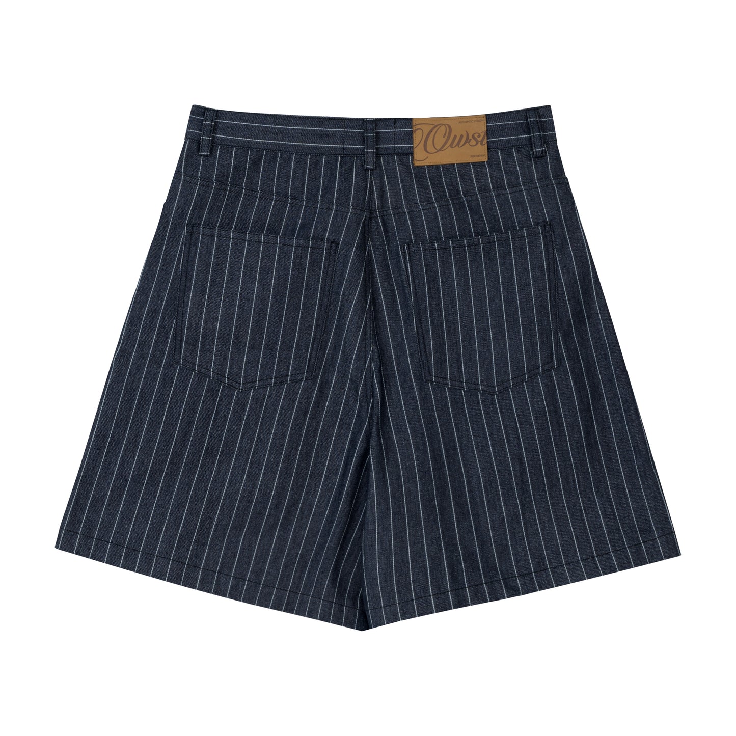 OWST DRIFT CLUB STRIPED DENIM SHORTS