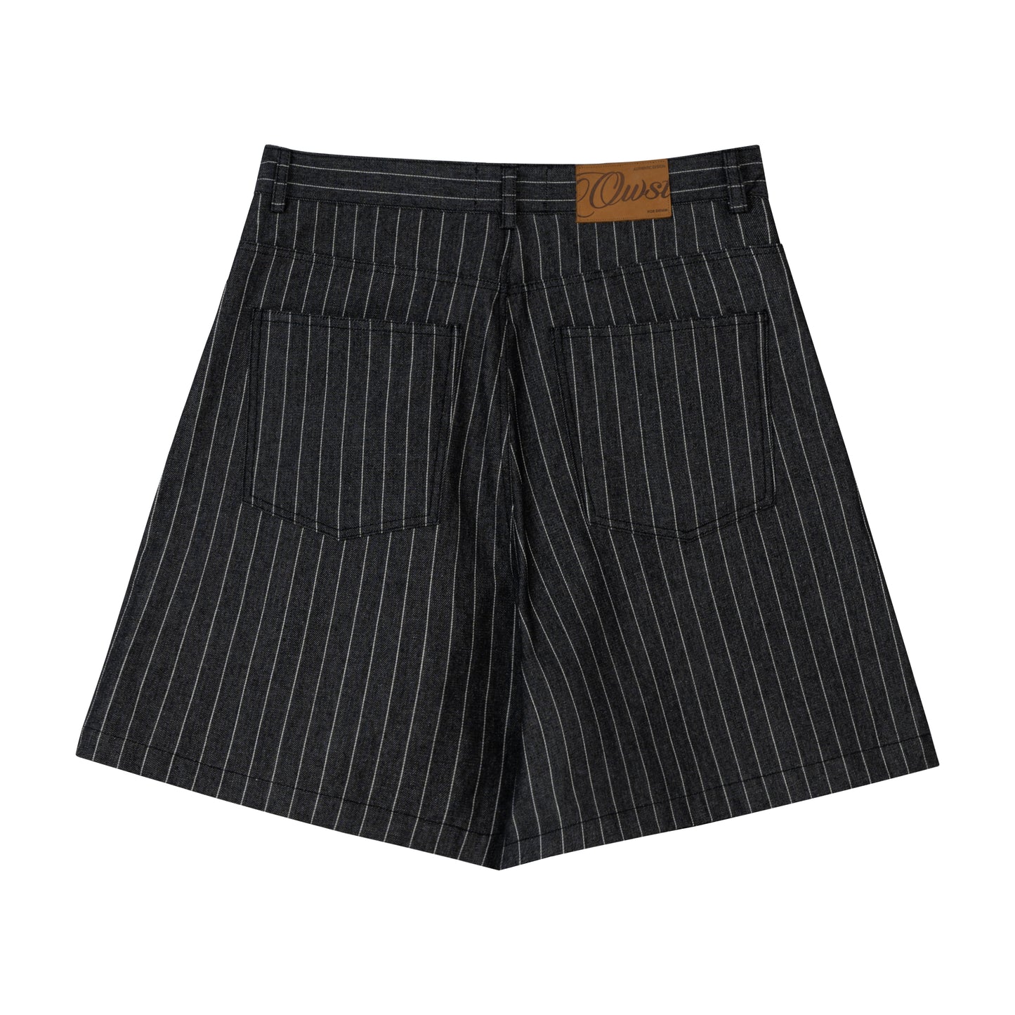 OWST DRIFT CLUB STRIPED DENIM SHORTS