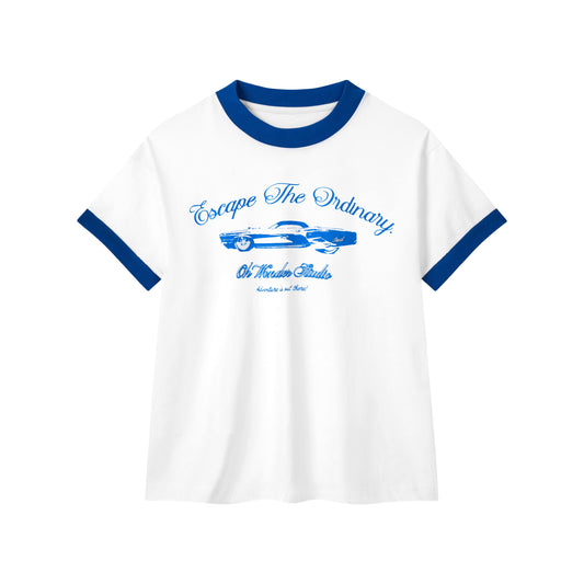 OWST DRIFT CLUB RINGER BABY TEE