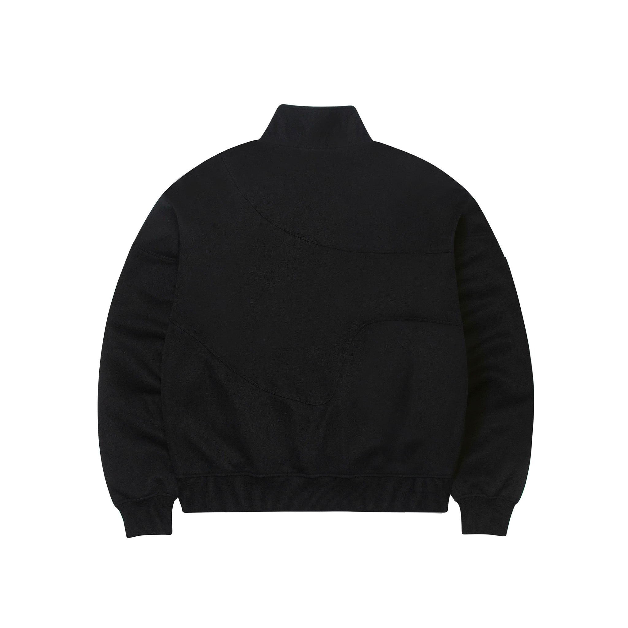 LOGO HALF ZIP-UP SWEATSHIRT