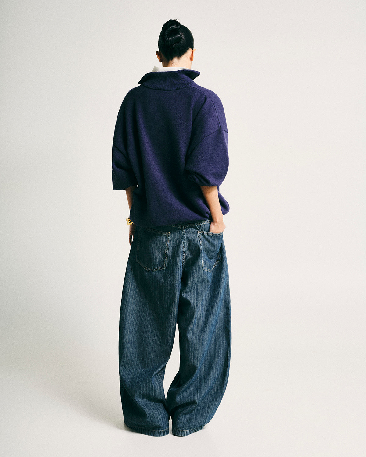 OWST Knitted Half-zip Sweatshirt