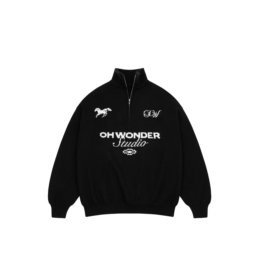 OWST Knitted Half-zip Sweatshirt