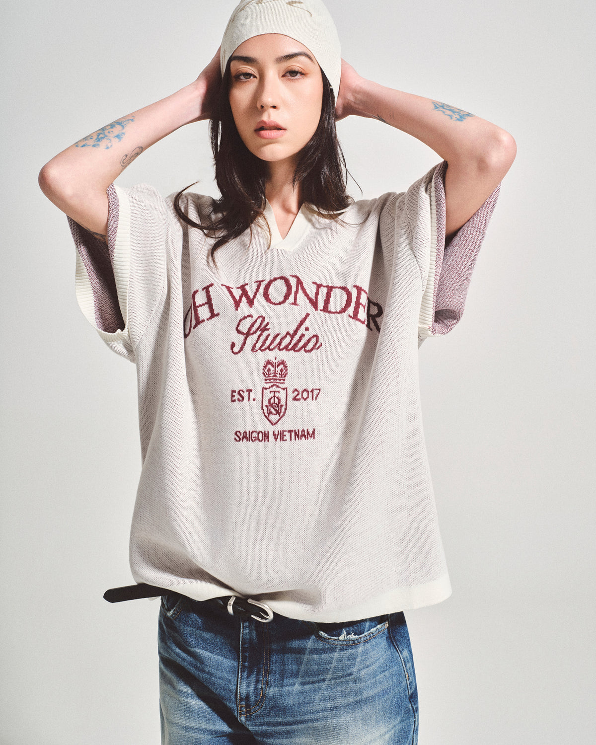 OWST Collar Knitted Tee