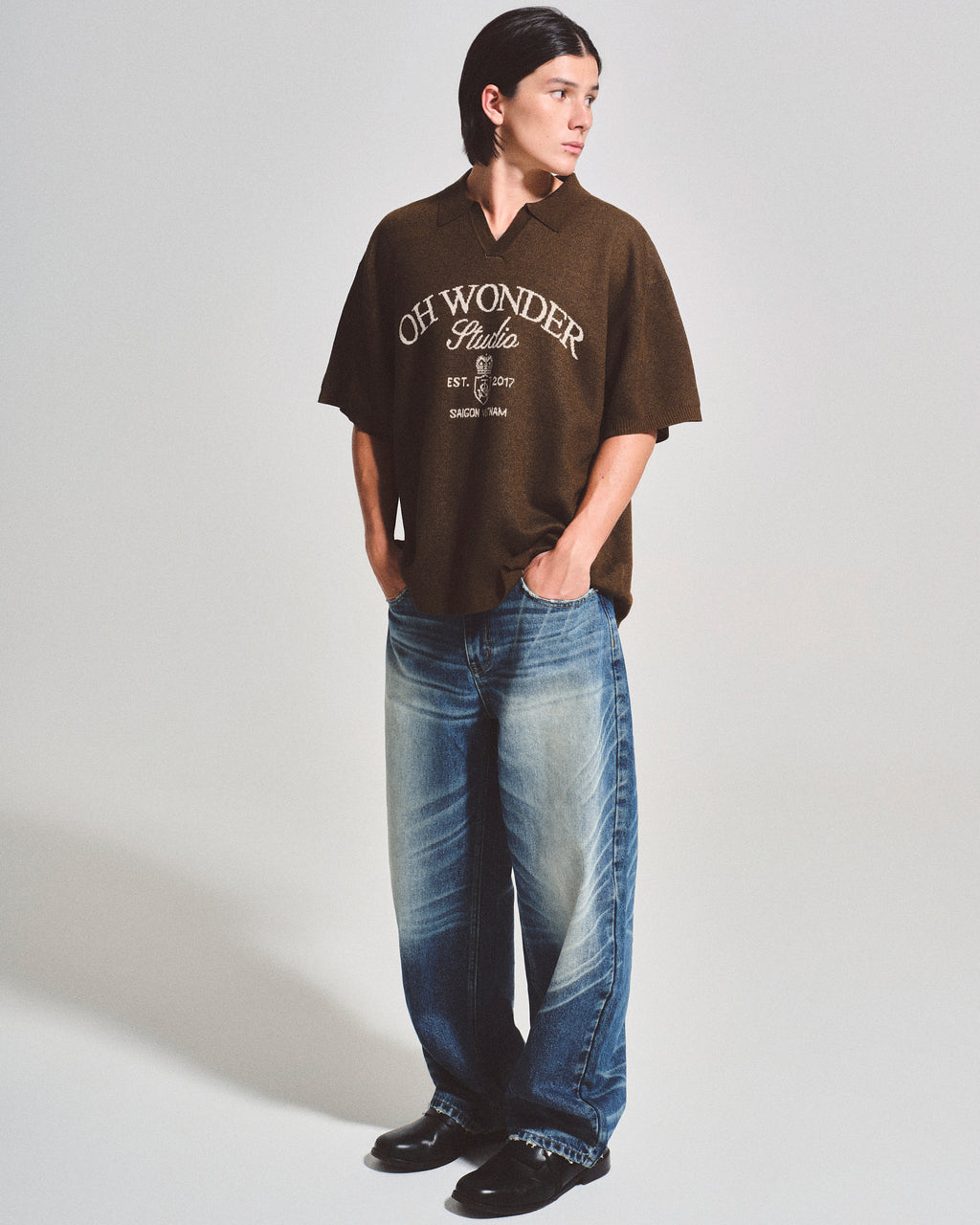 OWST Collar Knitted Tee