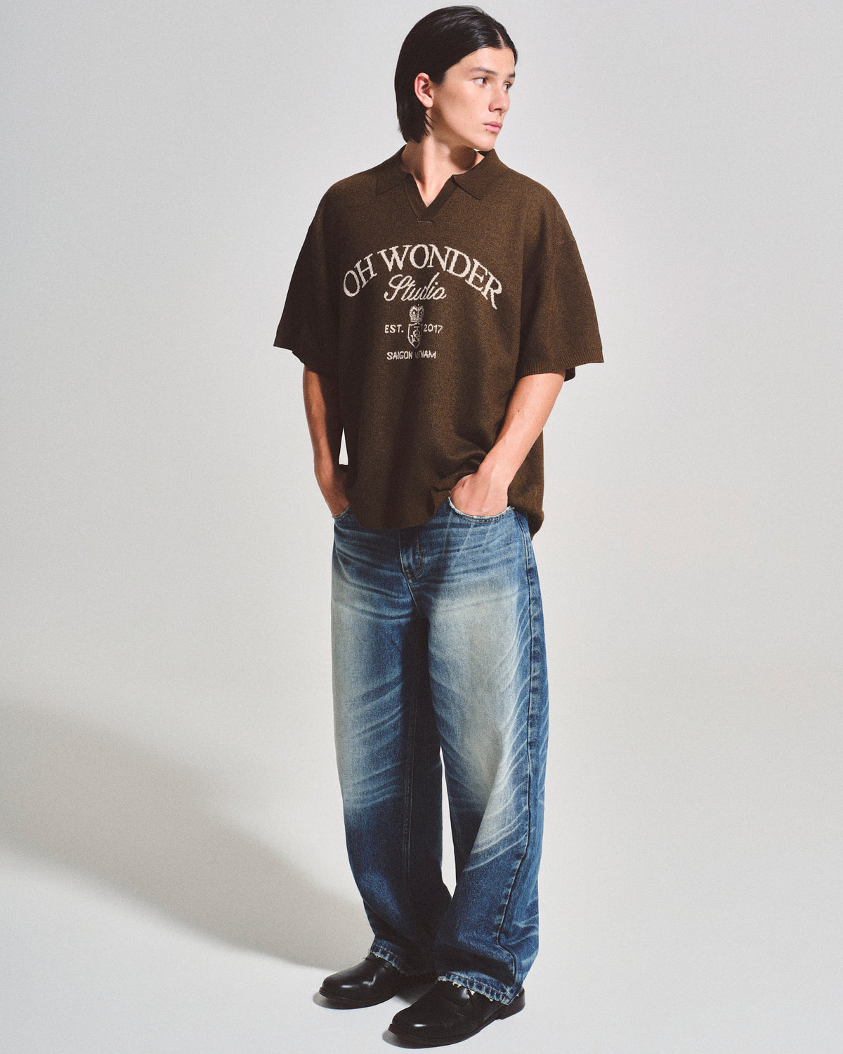 OWST Collar Knitted Tee