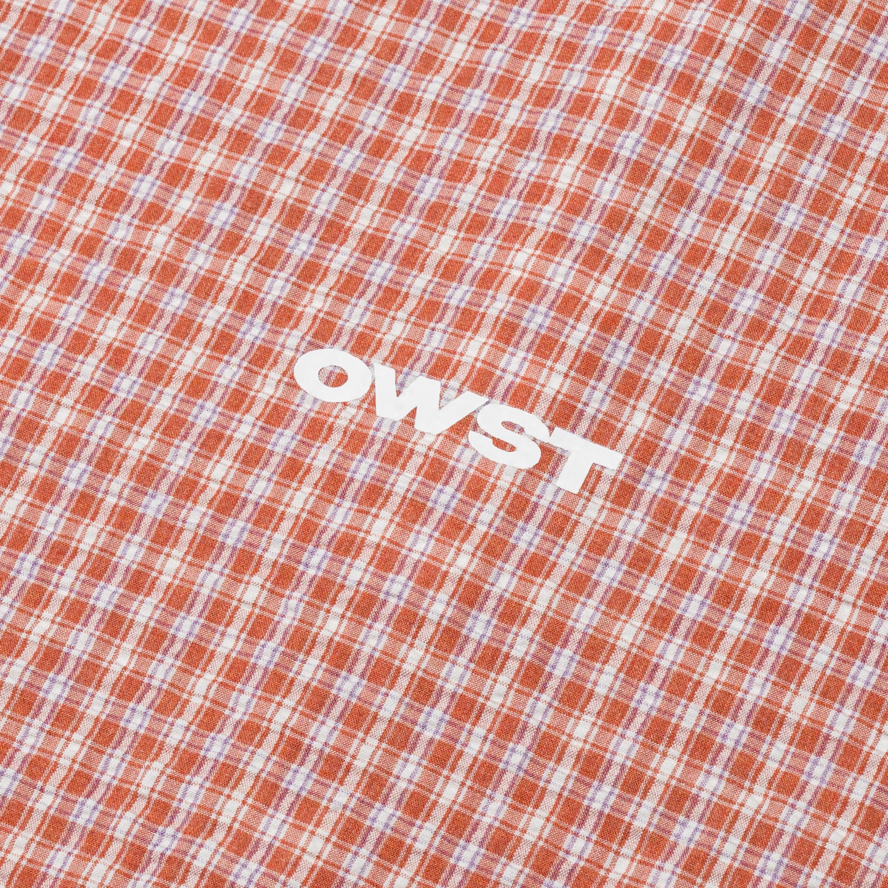 OWST Art Checkered Boxy Shirt