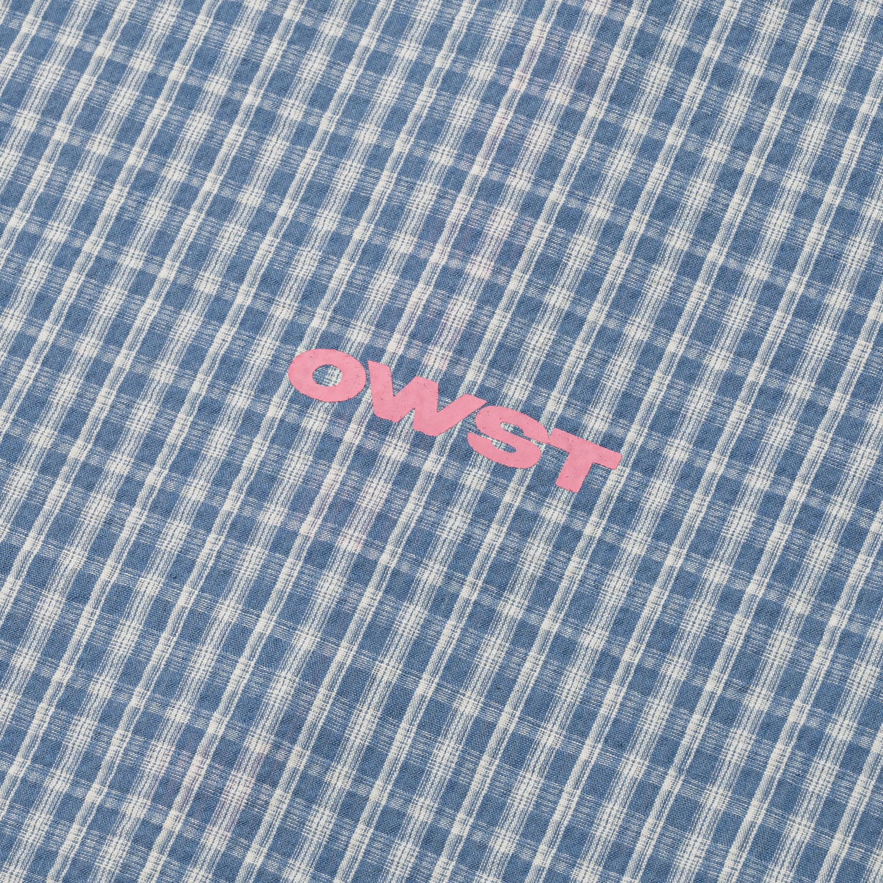OWST Art Checkered Boxy Shirt