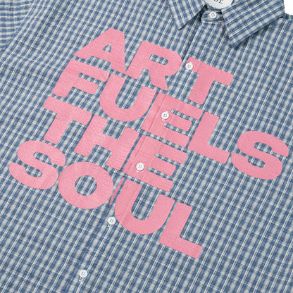 OWST Art Checkered Boxy Shirt
