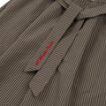OWST Logo Tie-Front Stripe Pants