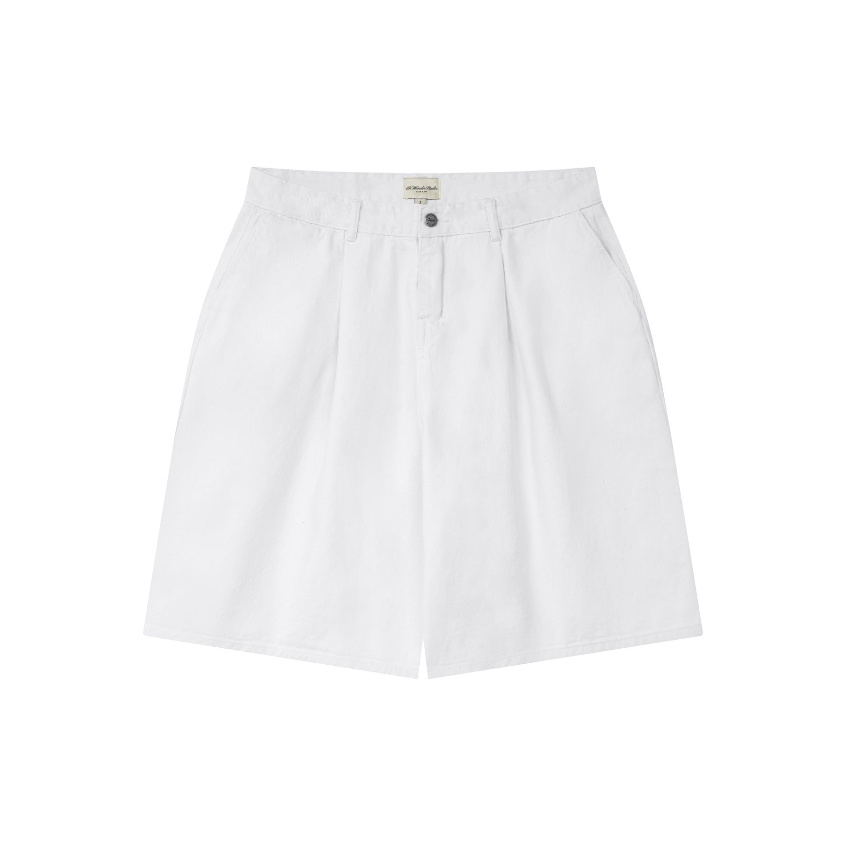 OWST Loose Shorts White