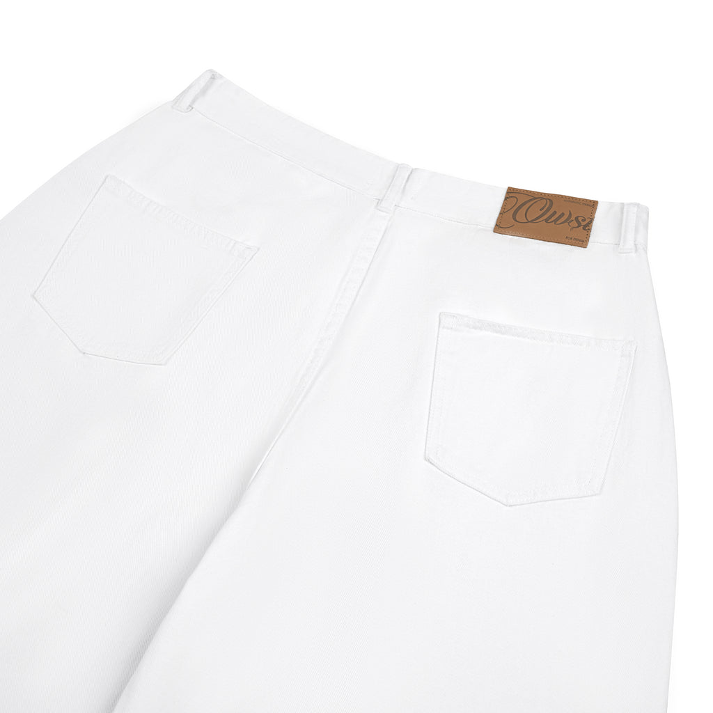 OWST Loose Shorts White