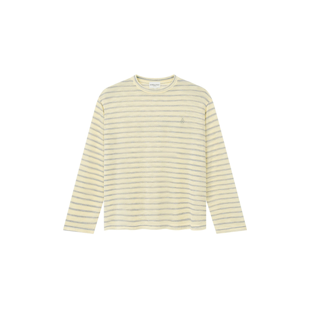 OWST Striped Logo Longsleeves Top