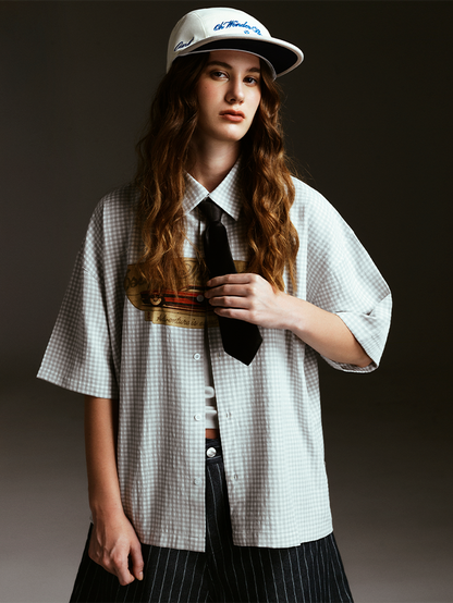 OWST DRIFT CLUB CHECKERED SHIRT