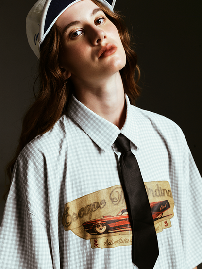 OWST DRIFT CLUB CHECKERED SHIRT