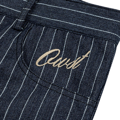 OWST DRIFT CLUB STRIPED DENIM SHORTS
