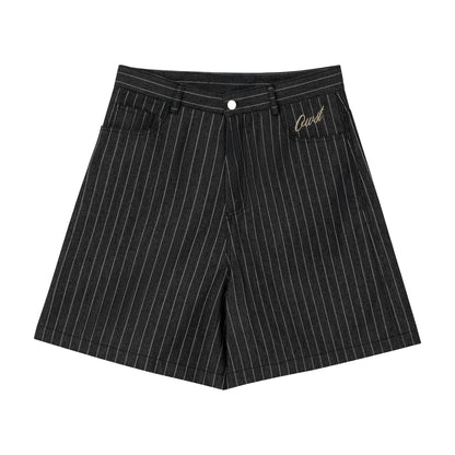 OWST DRIFT CLUB STRIPED DENIM SHORTS
